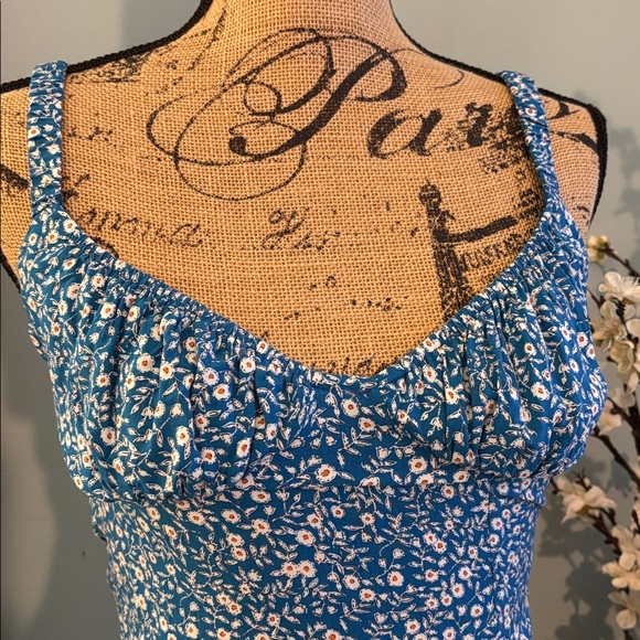 Princess Polly Georgia Print Floral Open Back Midi Dress - Picture 4 of 14